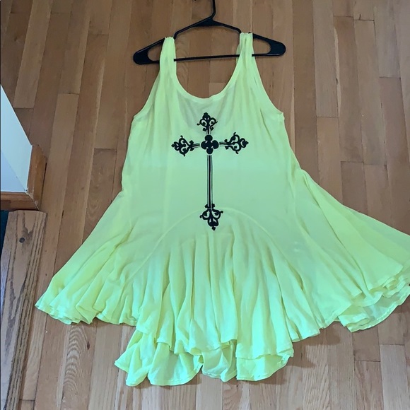 Wildfox Dresses & Skirts - NWT wildfox neon gothic cross dress size L